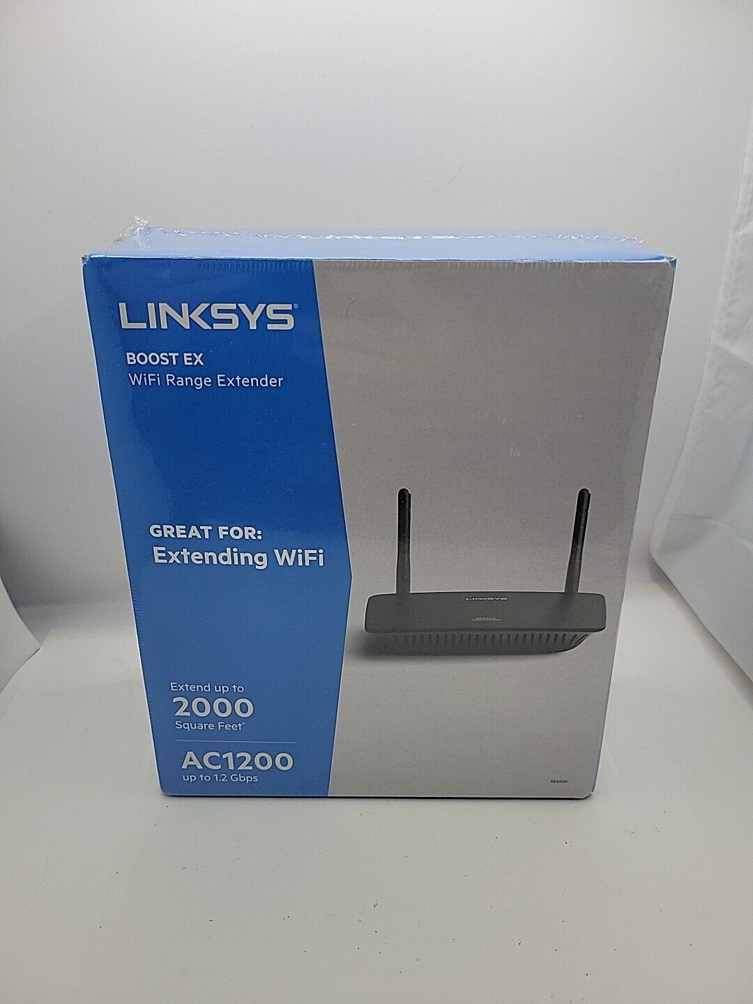 New Sealed Linksys RE6500 AC1200 Dual-Band Wi-Fi Range Extender up to 1.2 Gbps .