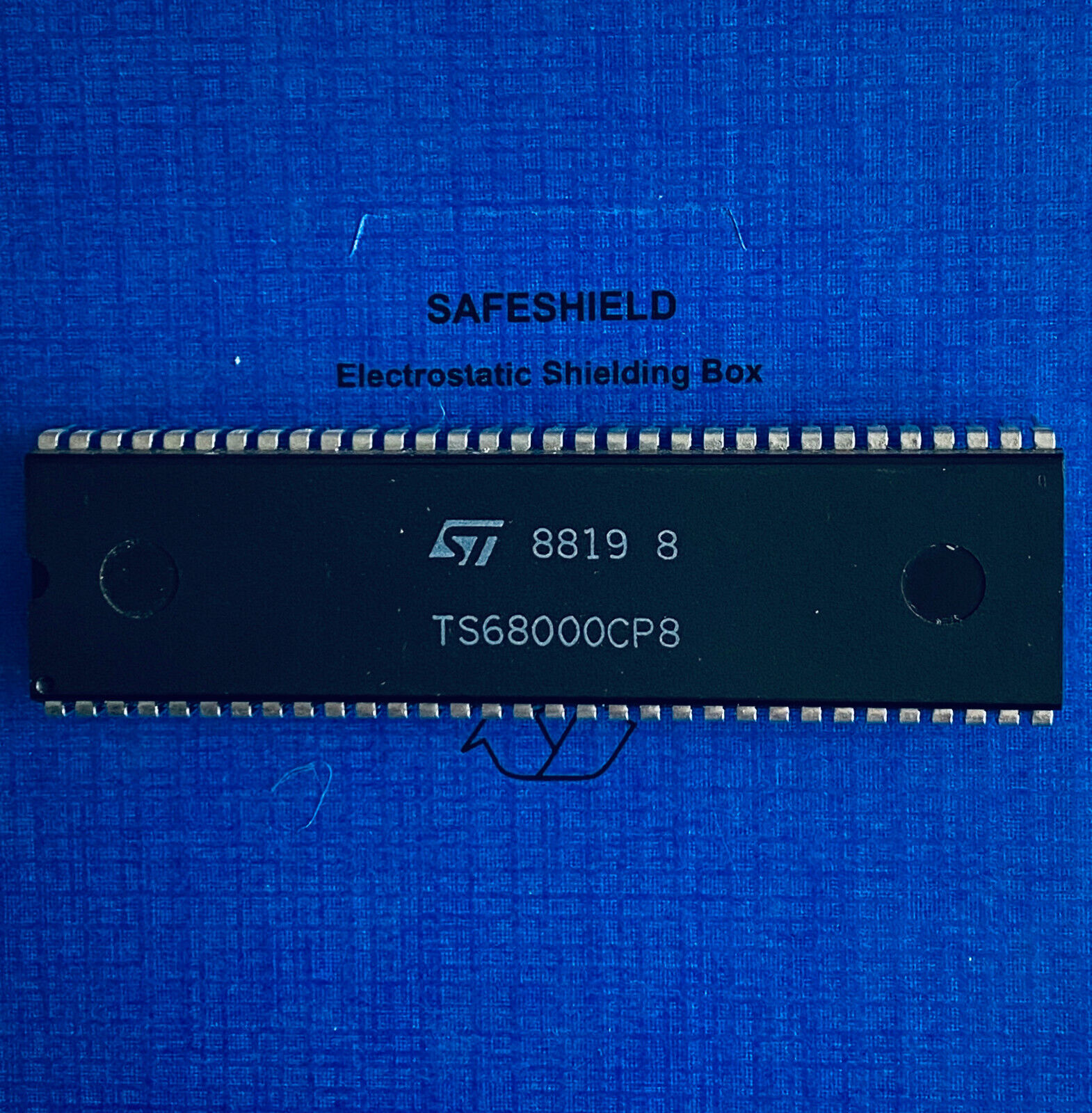 Ts68000p8 Cpu ( St 8819 8 ) For Amiga 500, Cdtv, Atari ... Works