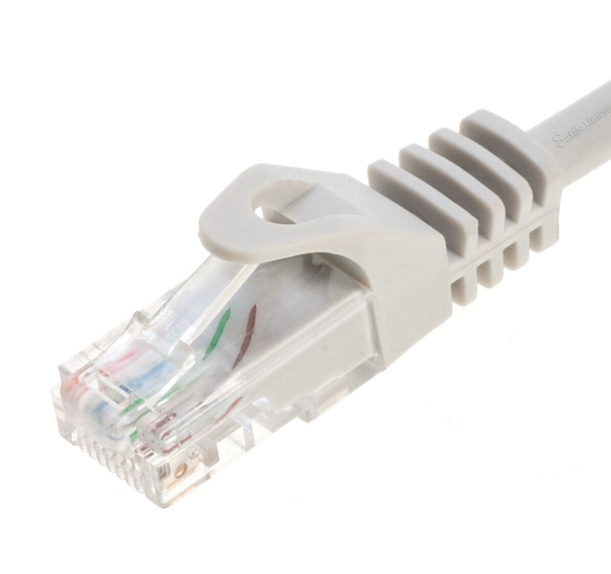 CAT5 Ethernet Patch Cable RJ-45 LAN Internet Cable Gray 1.5FT-20FT Multipack LOT