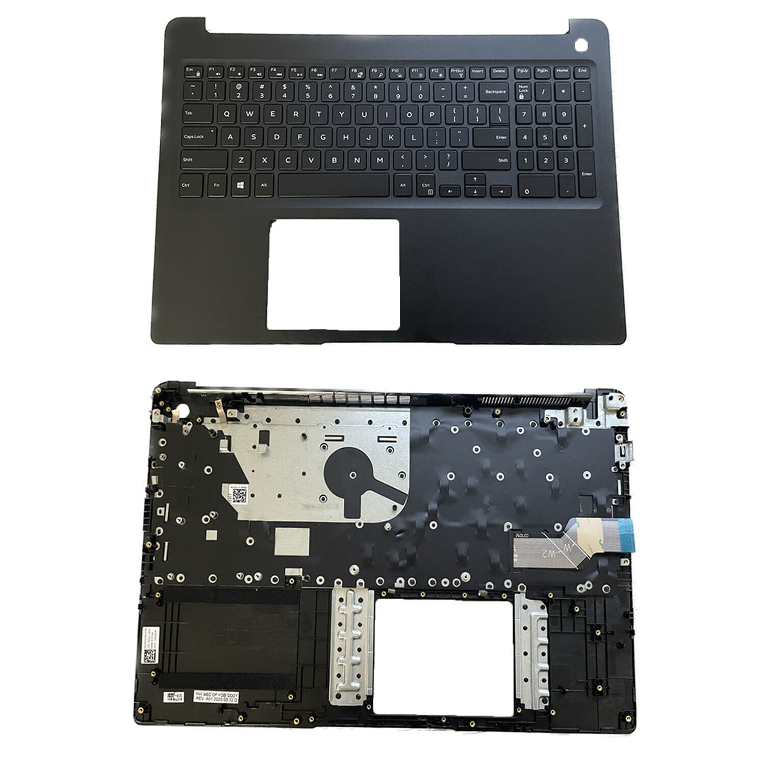 New Palmrest Backlit Keyboard 0XPXMR 460.0FY0B.0001 For Dell Latitude E3500 3500