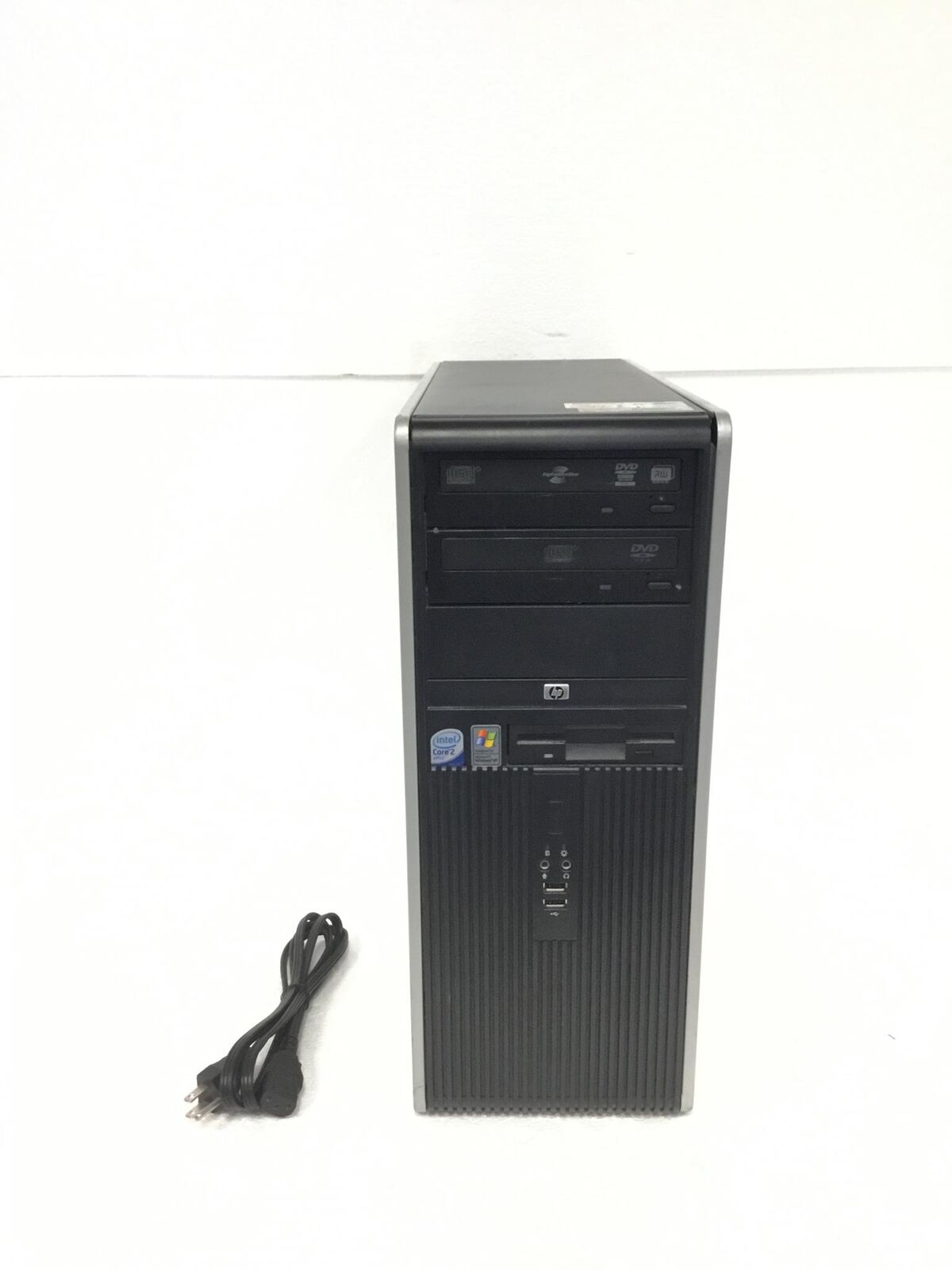 HP Compaq DC7800 Core 2 Duo E6550 2.33Ghz CMT Computer 4GB,DVD  WORKS Parallel