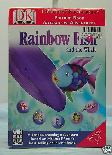 Rainbow Fish and the Whale Software for kids 3-7 NOS