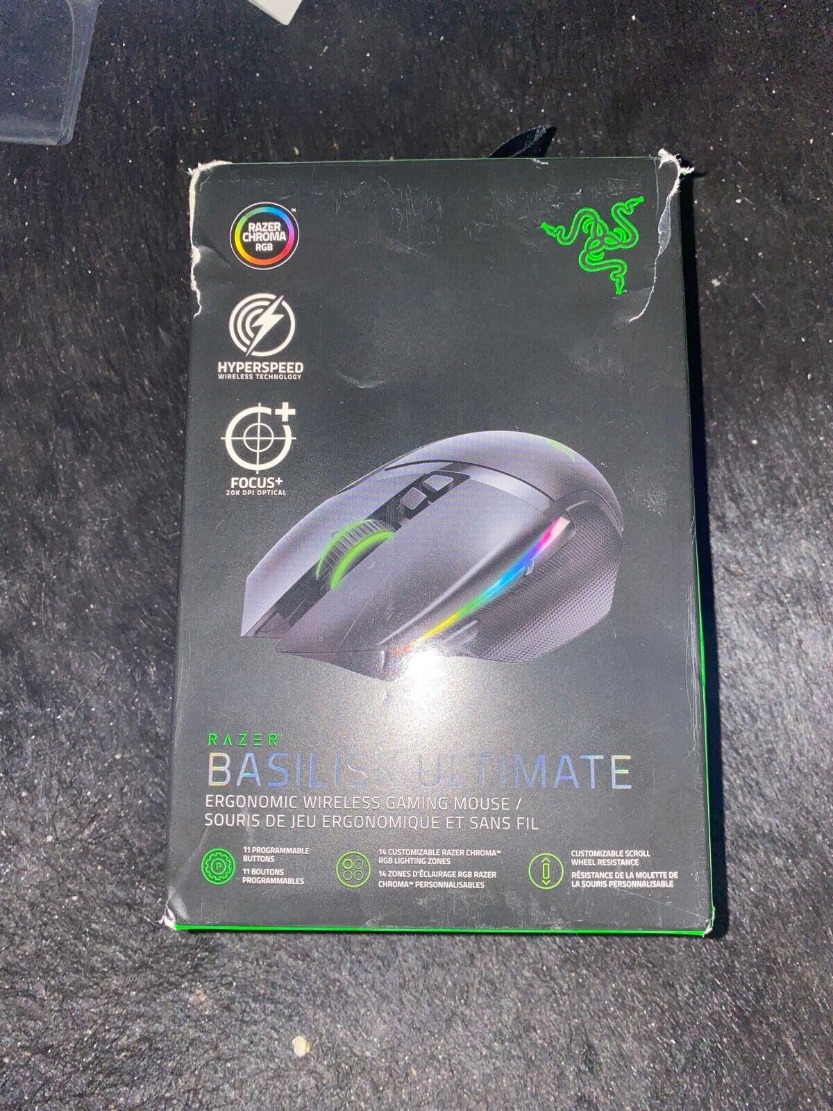 NEW Razer Basilisk (RZ01-03170200-R3U1) Wireless Optical Gaming Mouse