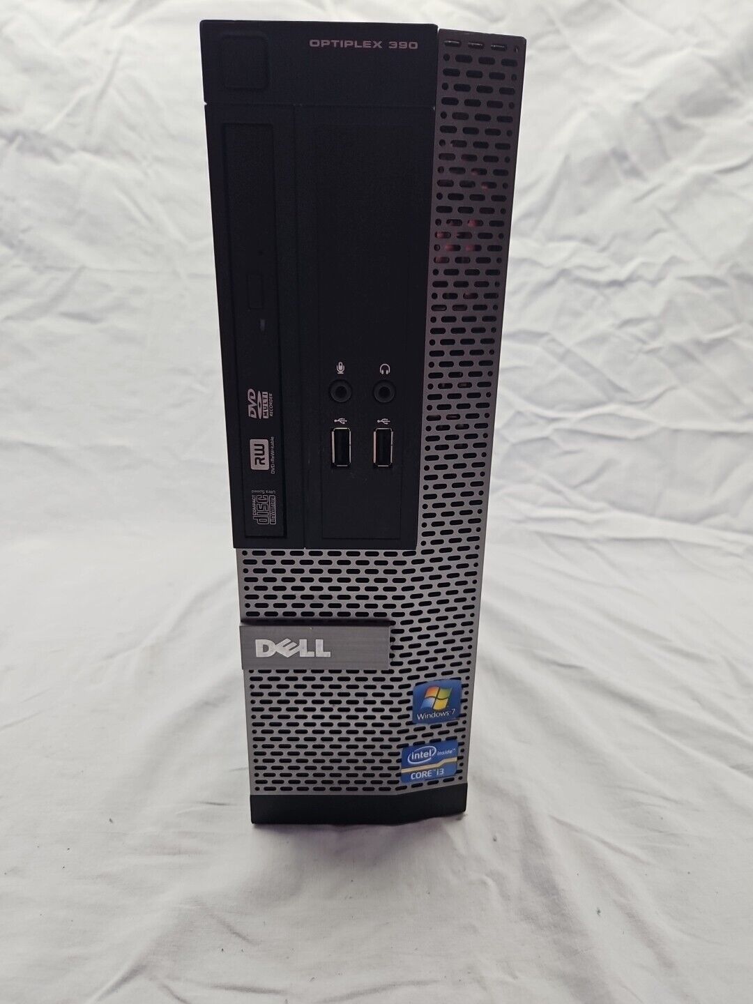 Dell Optiplex 390 (NO HDD/OS, Intel Core i3-2120, 3.30 GHz, 4GB) Desktop - Black