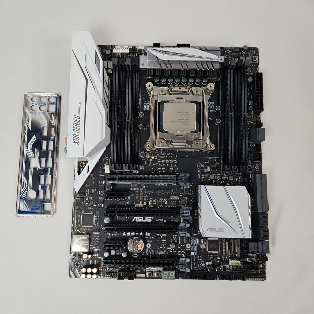 ASUS X99-A II Motherboard X99 LGA2011-v3 DDR4 ATX Intel i7-5820K 3.30GHz