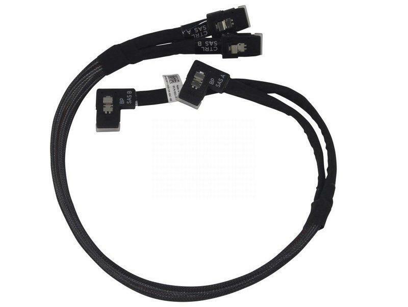 Dell 0DJXF7 SAS A & B MiniSAS Backplane Cable for T420, T7600 USA Seller
