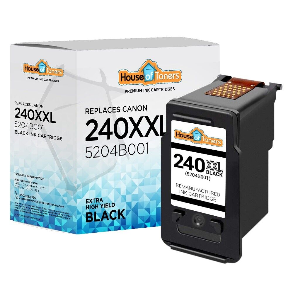 PG240XXL PG240 Black Inkjet Cartridge for Canon PIXMA Series MG4220 MX459 MX512 