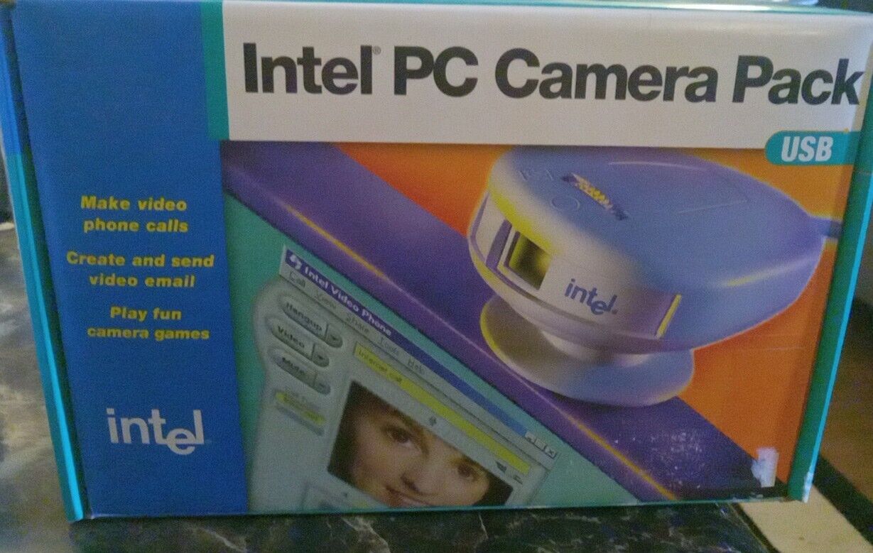 Vintage Intel PC Camera Pack USB CICP3