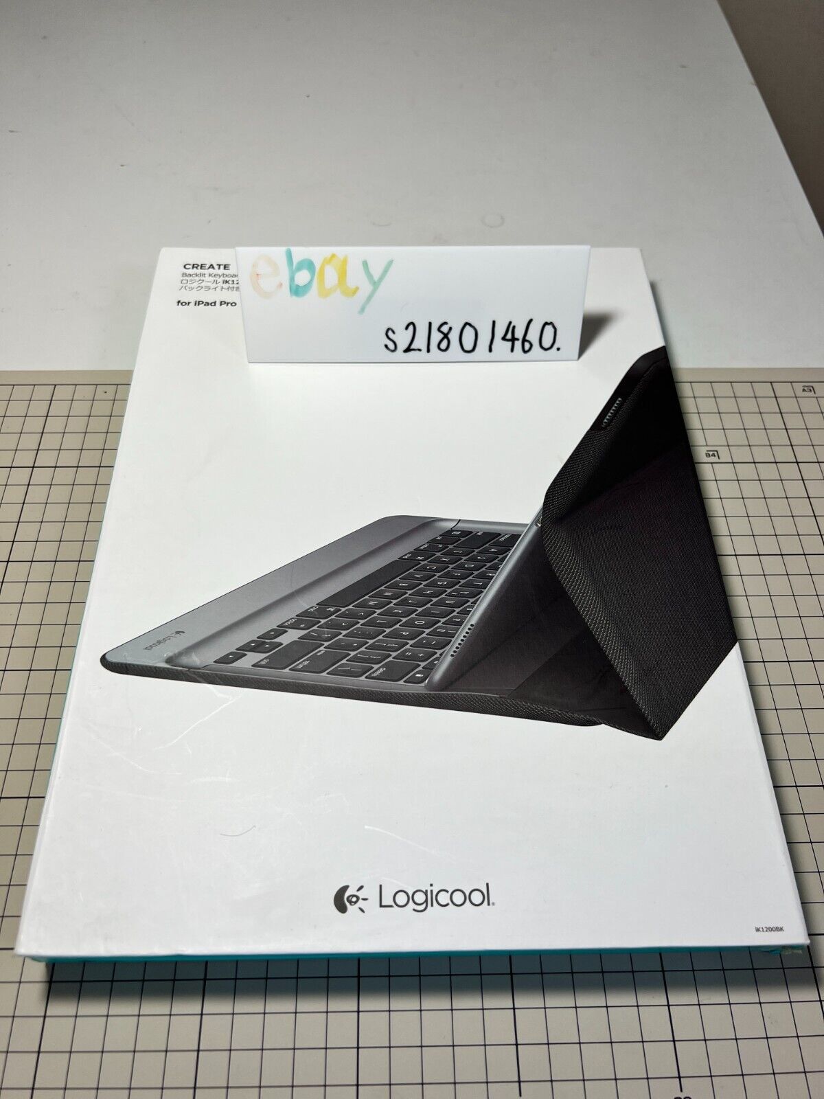 Logicool Logitech CREATE iPad Pro 12.9 inch Ik1200 first generation Keyboard