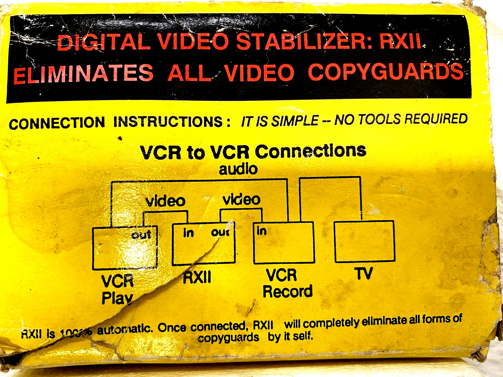 RXII digital Video Stabilizer NEW In Box