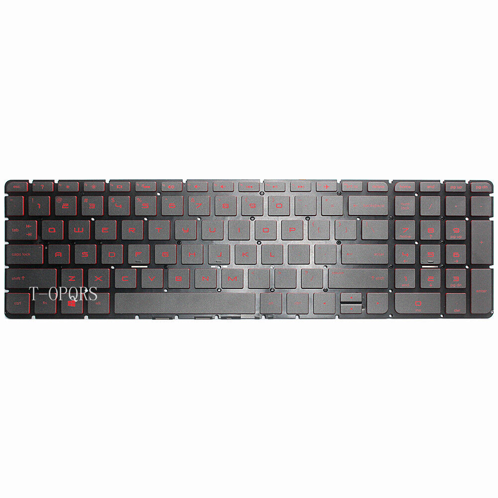 FOR HP 17-g121cy 17-g121ds 17-g122cy 17-g122ds 17-G140NR Keyboard US Backlit RED