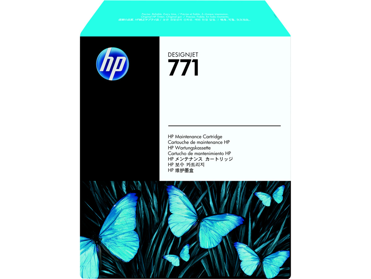 Genuine HP 771 Printhead Cleaner CH644A   Maintenance Cartridge  Deskjet Z6200