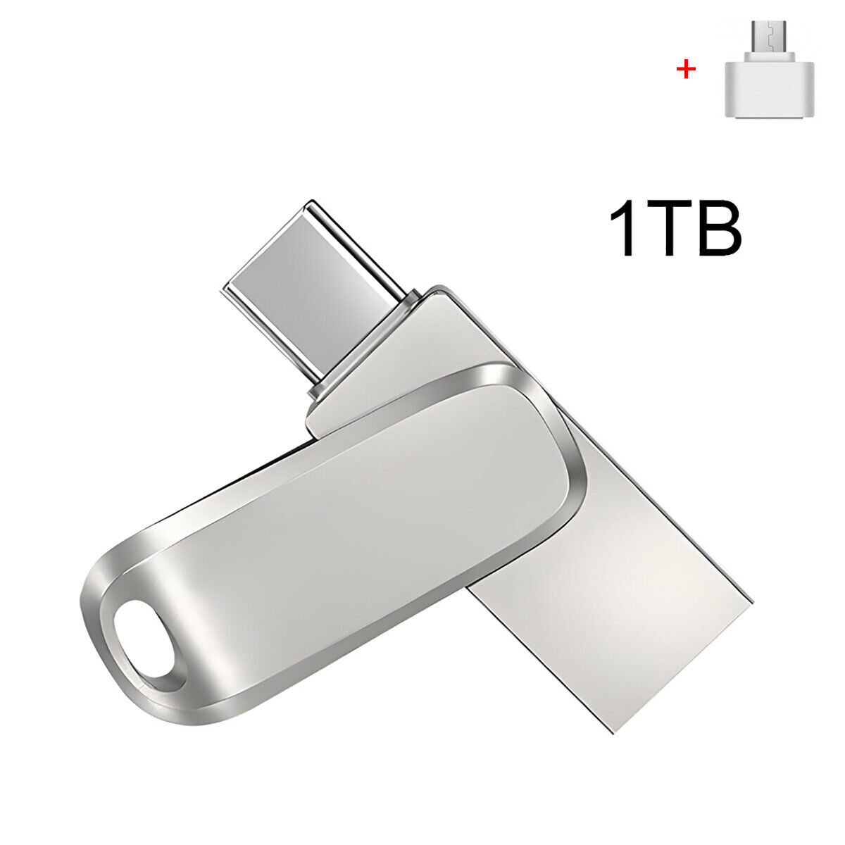 Type C USB 3.0 Flash Drive 512GB 1TB 2TB 2 in 1 Memory Stick Thumb Drive U Disk