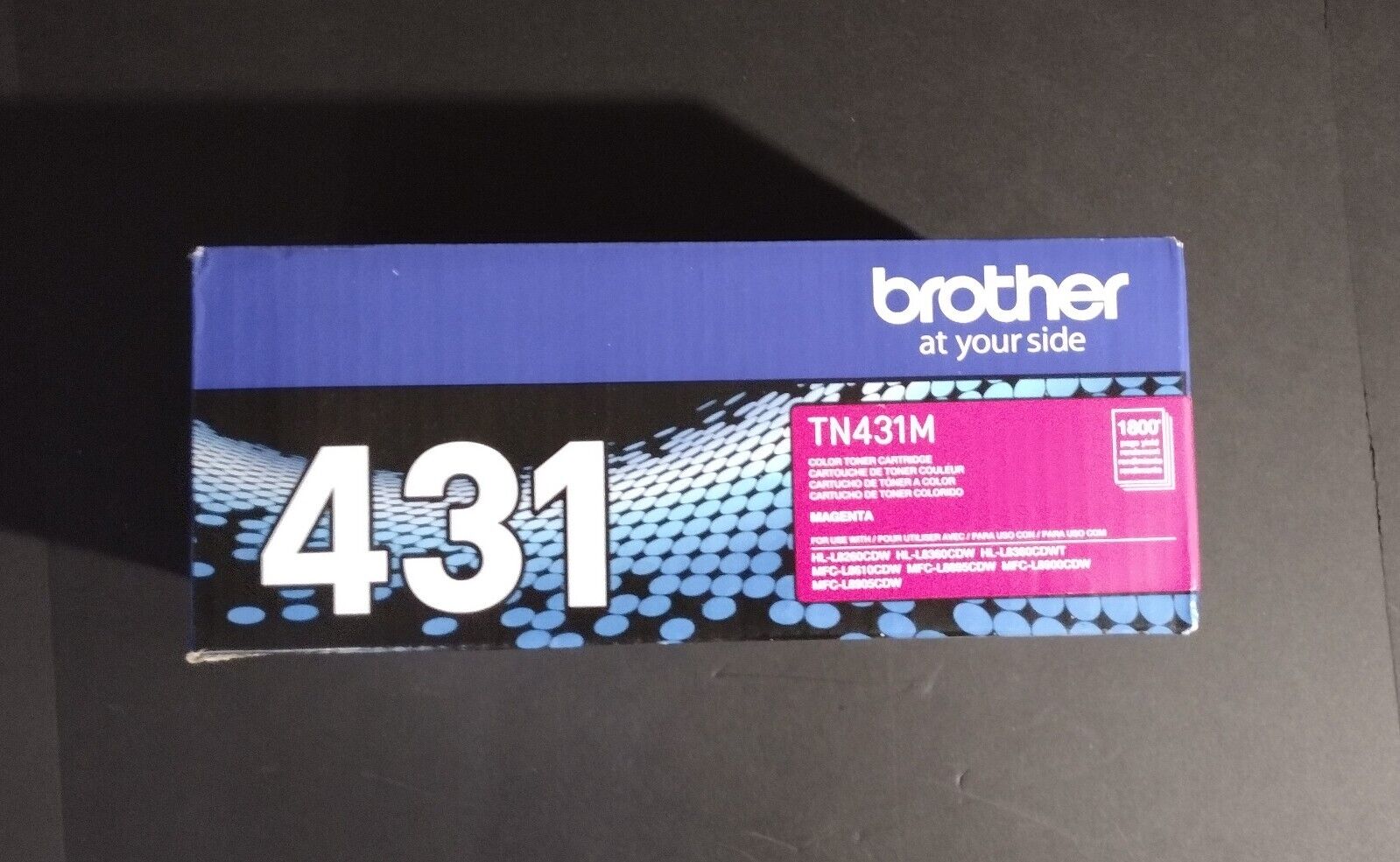 Brother TN431M Magenta Toner Cartridge - Genuine Brand New