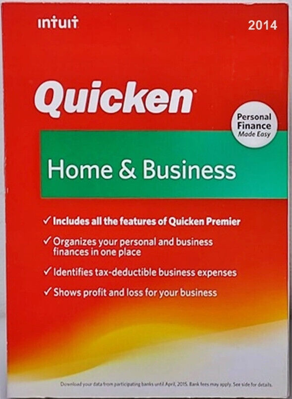 Quicken Home & Business 2014 | Windows 2000/XP/7/8/10/11
