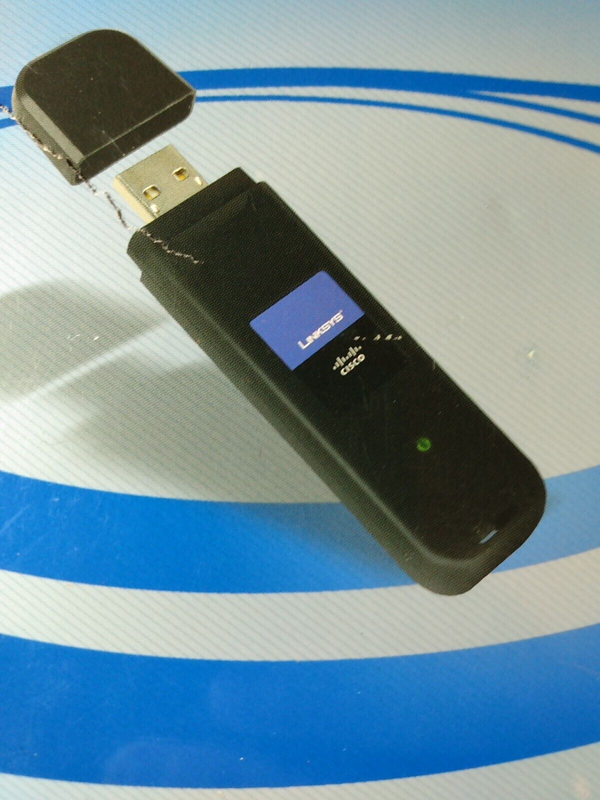 Linksys WUSB600N Dual Band Wireless-N USB Adapter N Ultra Range Plus Gaming