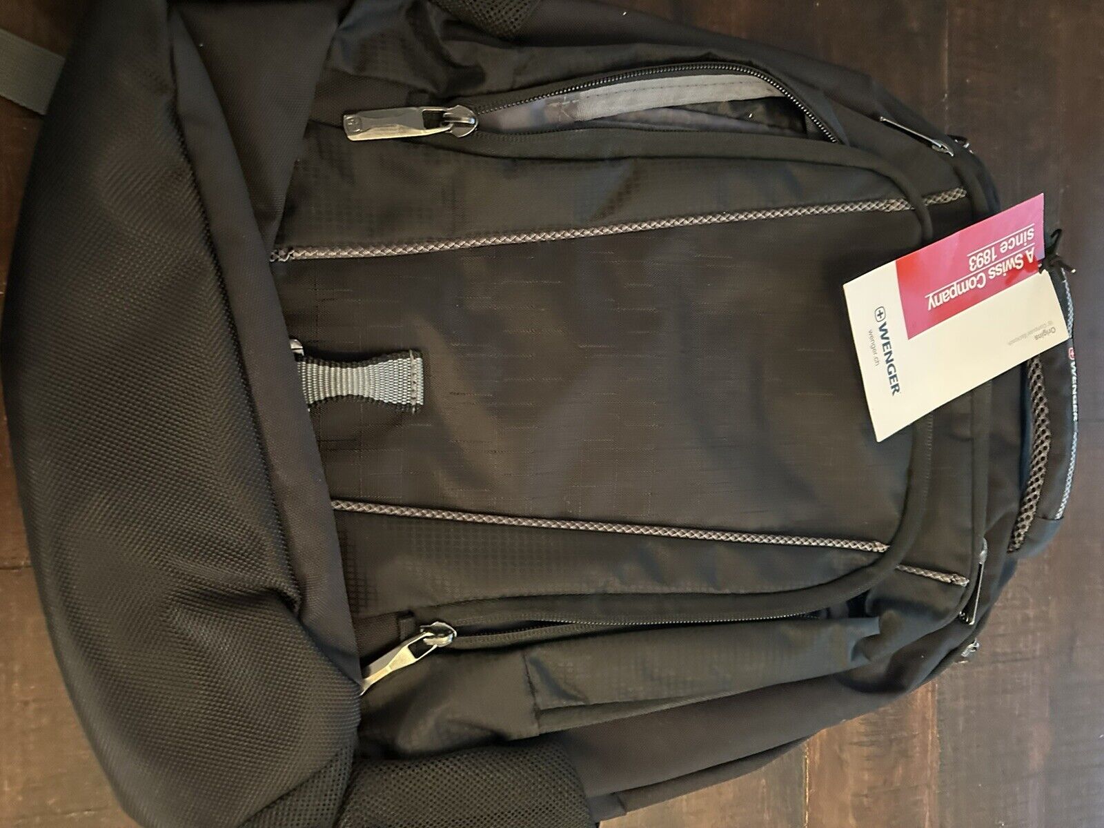 computer backpack , New With Tags , Wenger Swiss Army , Black
