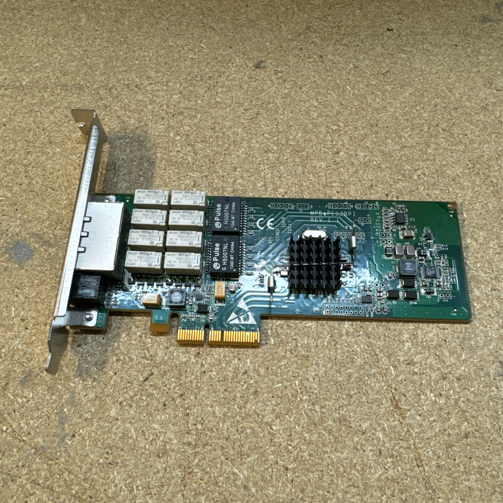 Silicom PEG2BPI-RoHS PEG2BPI PCI-E Dual Port 1GB Ethernet Adapter HP