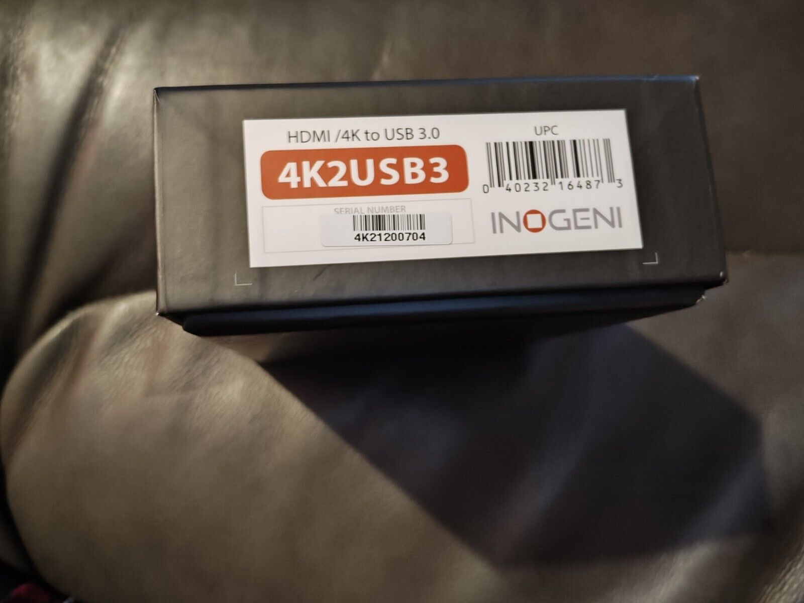 NEW- INOGENI 4K2USB3 HDMI 4K to USB 3.0 New In Box Zoom Room Content