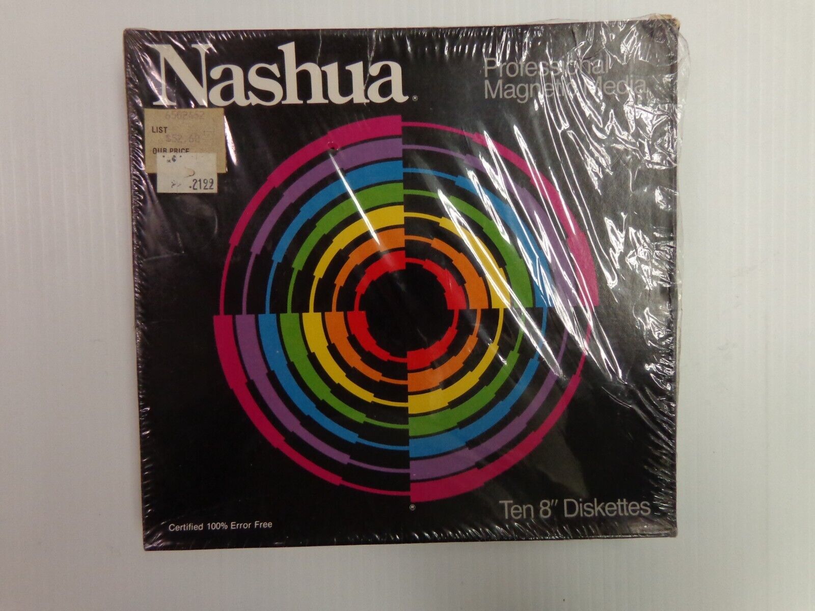 NASHUA professional magnetic media certified error free ten 8