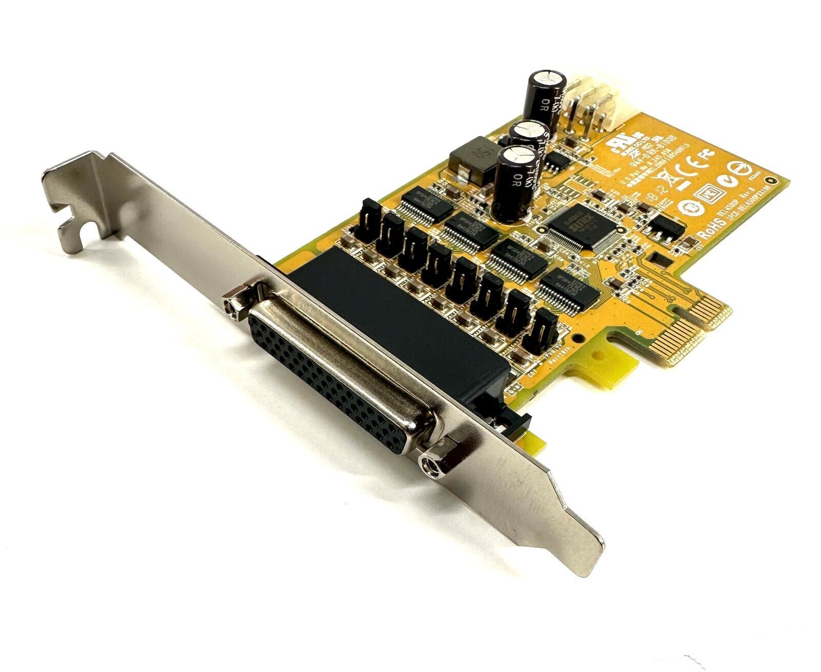 NEW SUNIX DEL4S00P 4-port RS-232 PCI Express Powered Serial Board DPN 8PN32