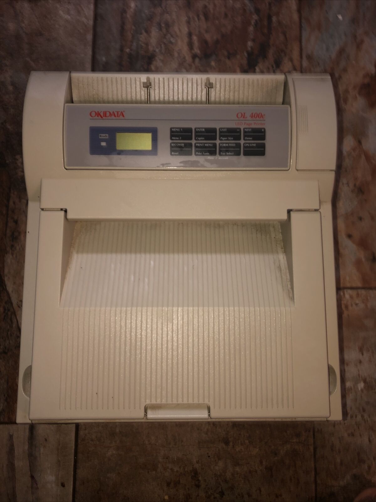 Vintage OKI Okidata OL400e Laser Printer - As-is Error 71
