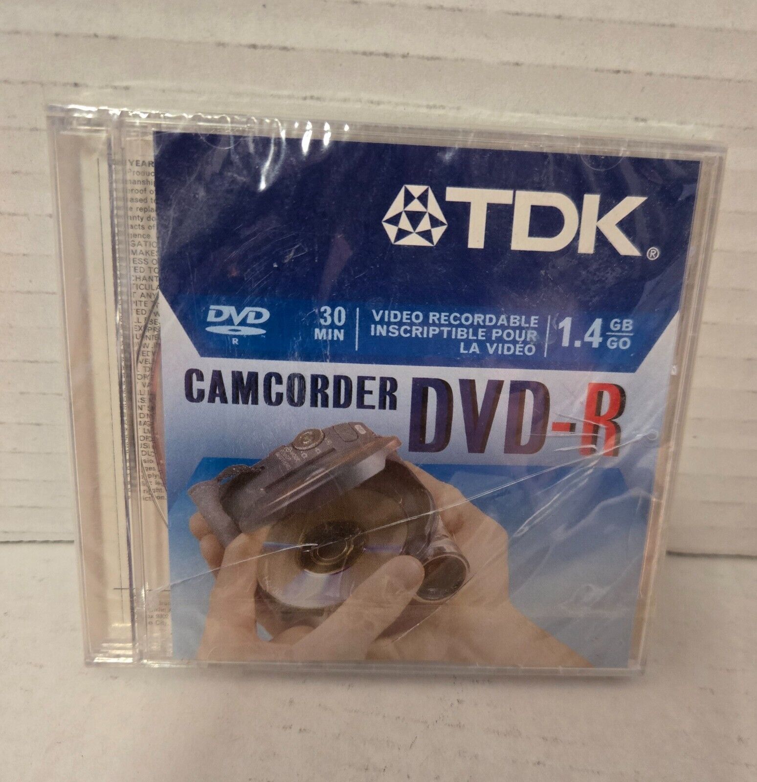 TDK - Camcorder 30 Minute Mini DVD-R Blank Disc 1.4gb Factory Sealed BRAND NEW