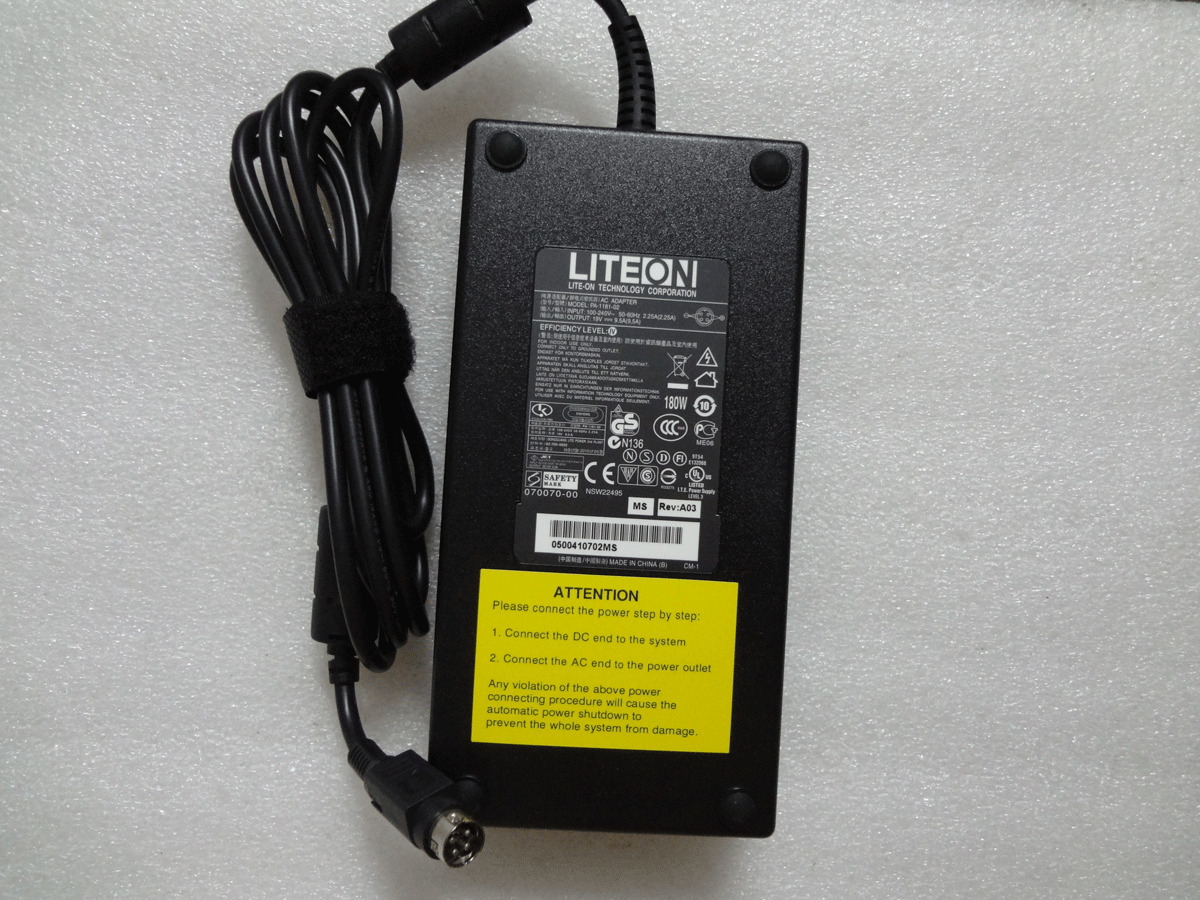 Original LITEON 19V 9.5A 180W 4Pin PA-1181-02 For MSI MS-AE31 AIO PC NEW Charger