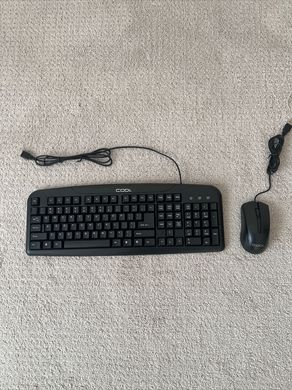 codi keyboard and mouse new without box usb