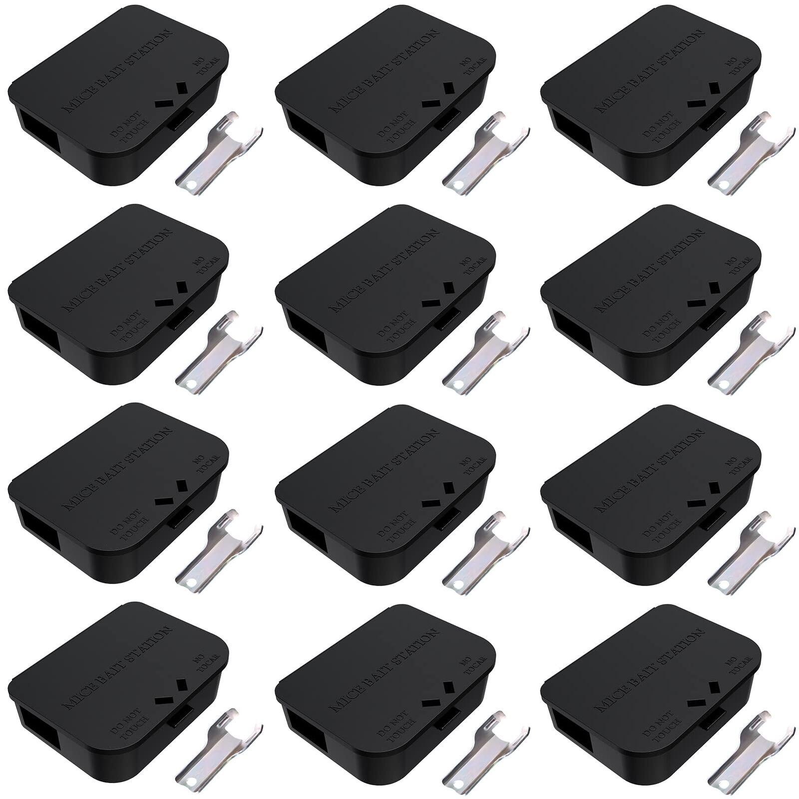 Mouse Stations With Keys 12 Pack Keyless Design And Key Required Mouse Stations 