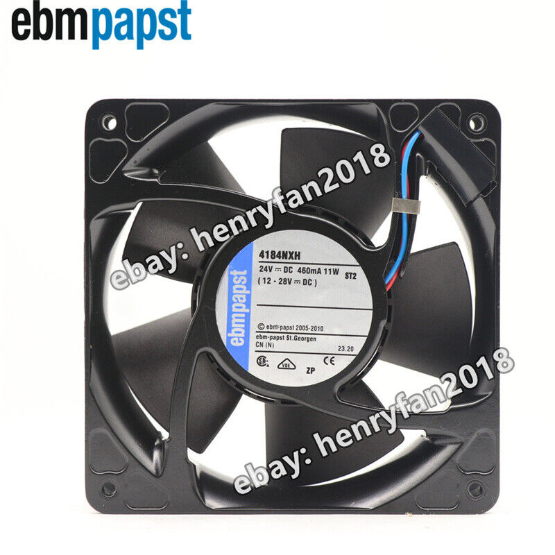 Ebmpapst Fan 4184NXH Cooling Fan 24VDC 11W 460mA 120*120*38mm For Cabinet Fan