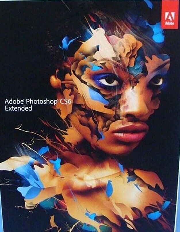Photoshop CS6 Extended - Disc Version / No Download