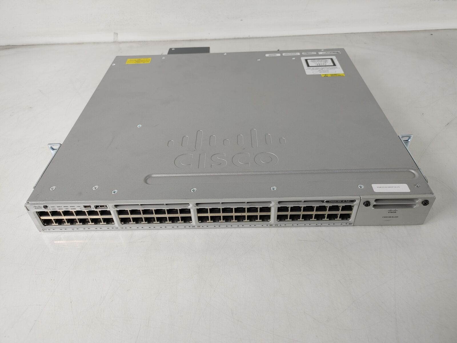 Cisco Catalyst 3850 WS-C3850-48P-L 48-Port Gigabit Ethernet Managed PoE+