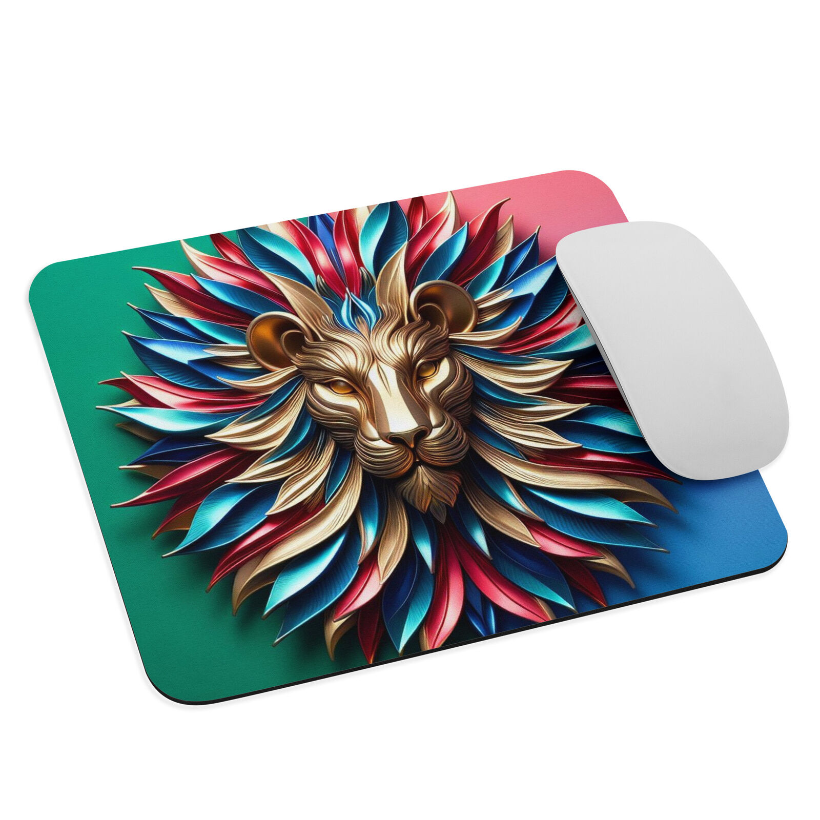 Lion mouse pad