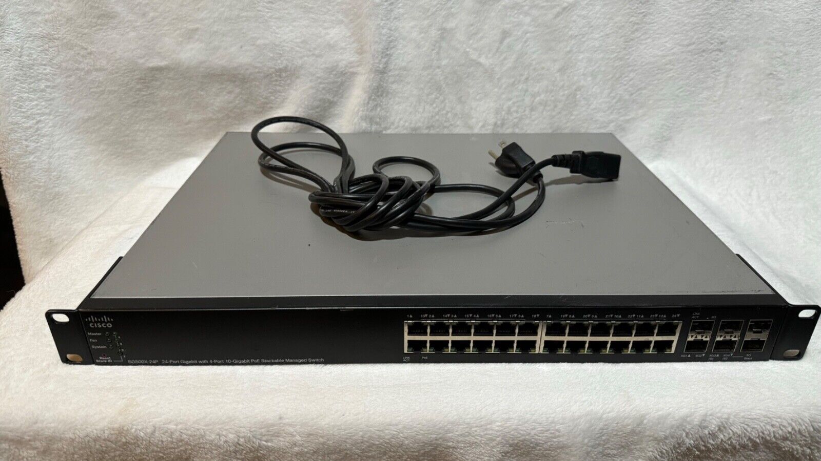 Cisco SG500X-24P-K9 24 Port Rack Managed Switch