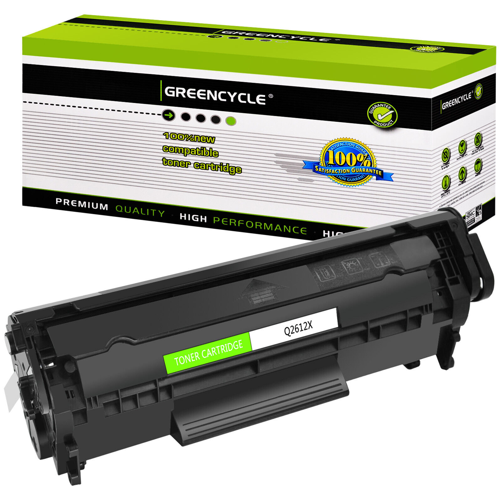 GREENCYCLE Q2612X Toner Lot Fits For HP LaserJet 1022 1022N 1022nw M1005MFP 3050