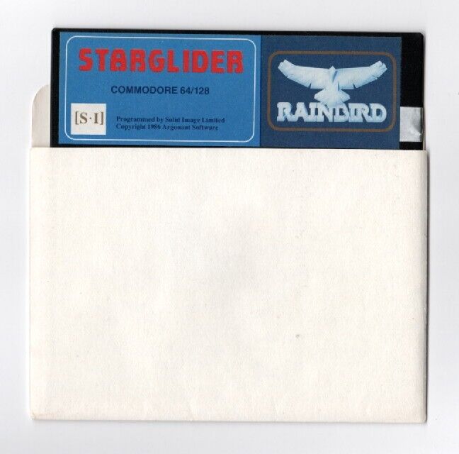 Commoddore 64-128 - Rainbird - Starglider - Disk, 