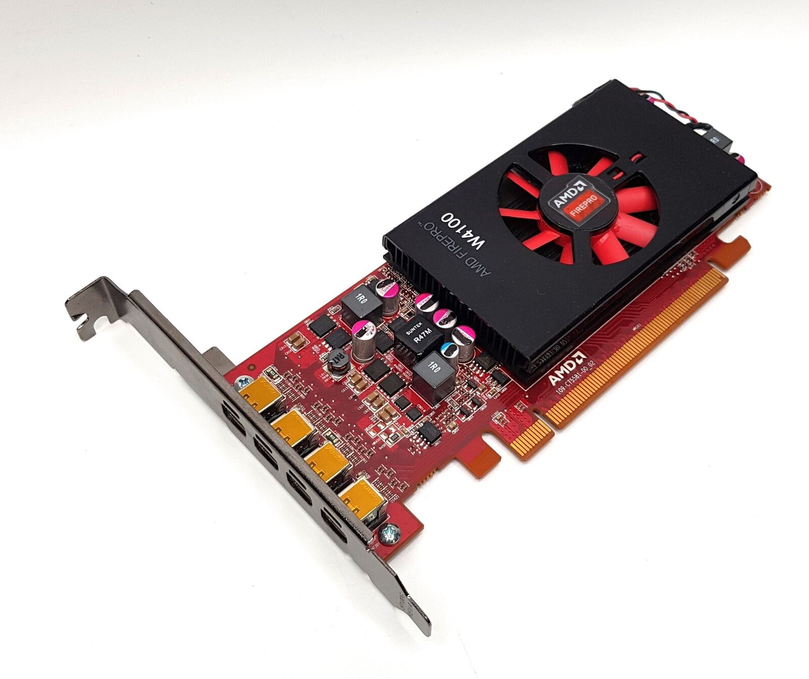 AMD FirePro W4100 2GB GDDR5 4x Mini-DP PCI-e Single Slot Graphics Card 25D14