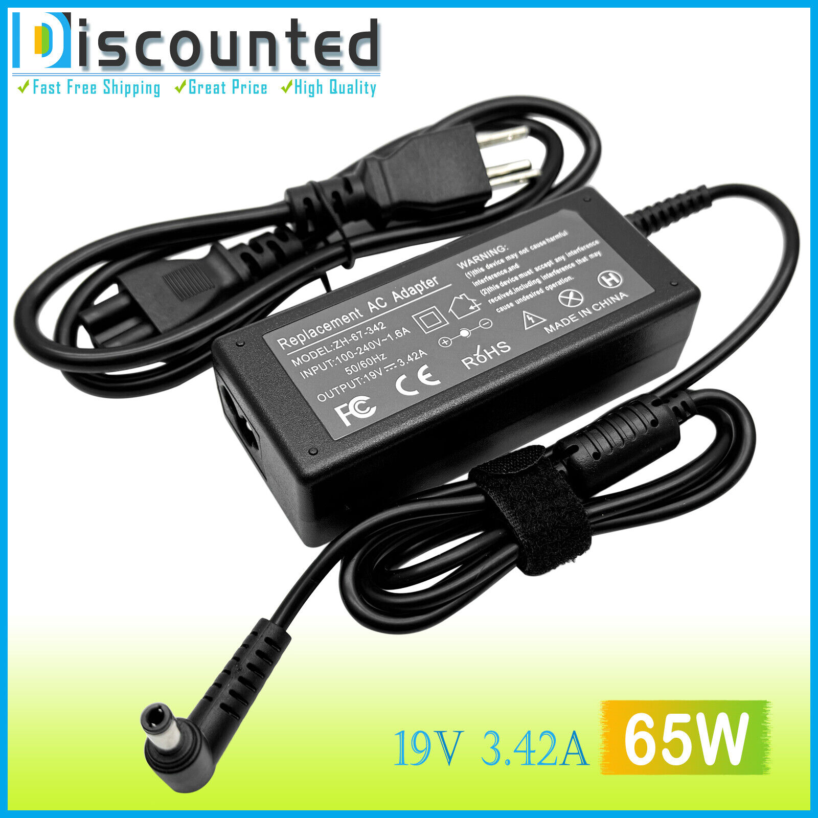 AC Adapter Charger Power For Asus Transformer Book Flip TP500LA TP500L Series