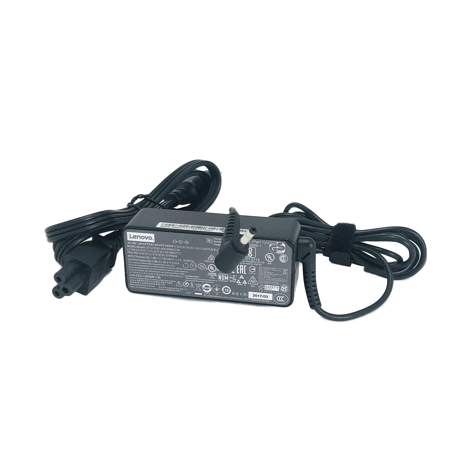 New Genuine Lenovo AC/DC Adapter Charger for IdeaPad Laptop S145-15API w/PC