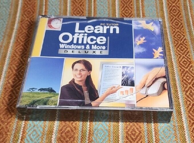 2004 Windows PC Tutor Learn Office Deluxe Edition (Brand New)