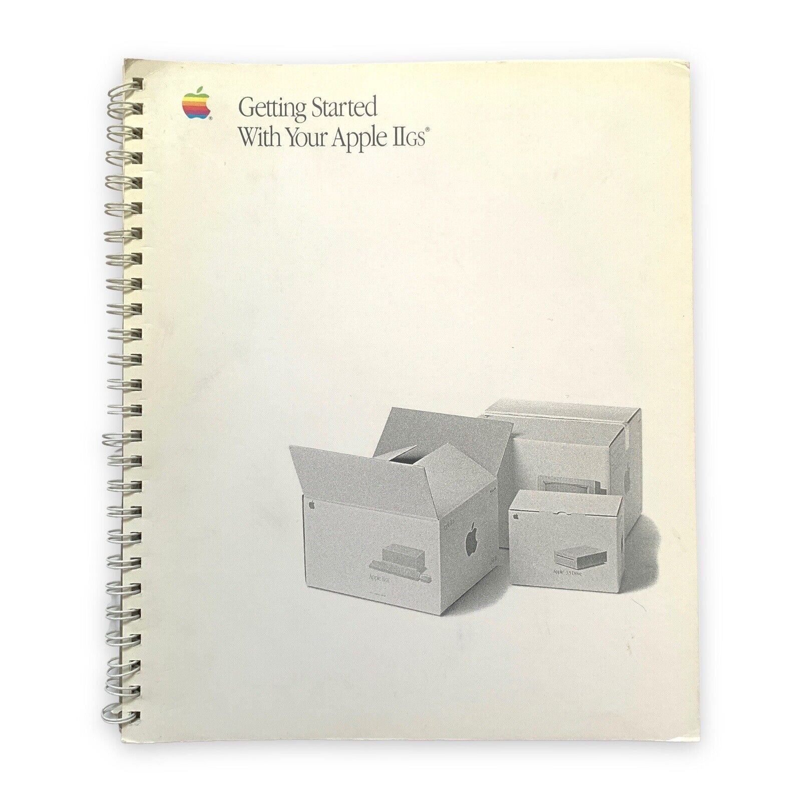 Getting Started With Your Apple IIGS II GS Manual VTG 1989 