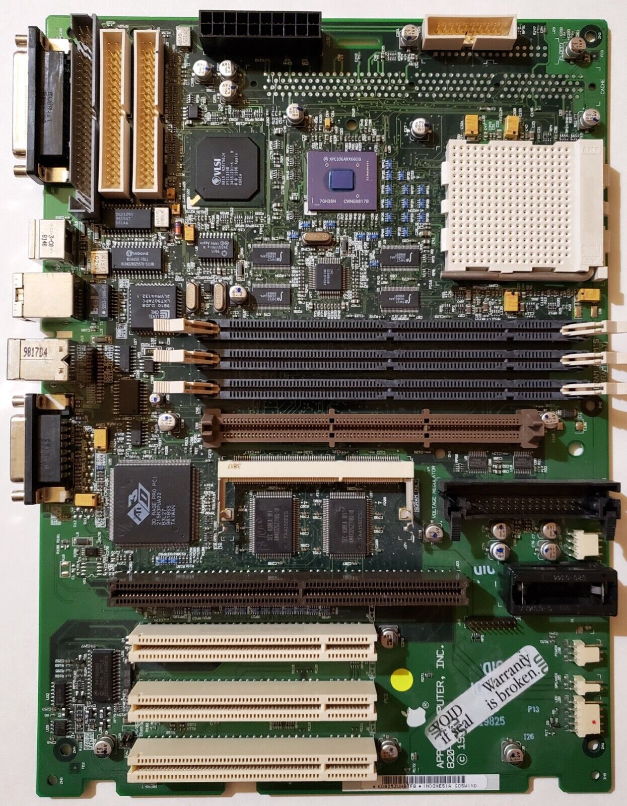 APPLE 820-0991-A G3 Vintage Desktop Logic Board Motherboard