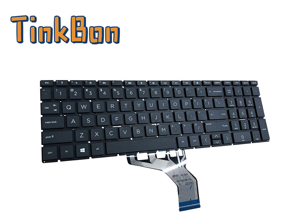 New For HP 17-by0087cl 17-by0022cl 17-by0082cl 17-by0083cl Laptop Keyboard Black