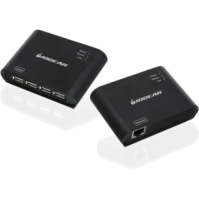 Iogear GUCE64 USB 2.0 4-Port BoostLinq Ethernet Extender