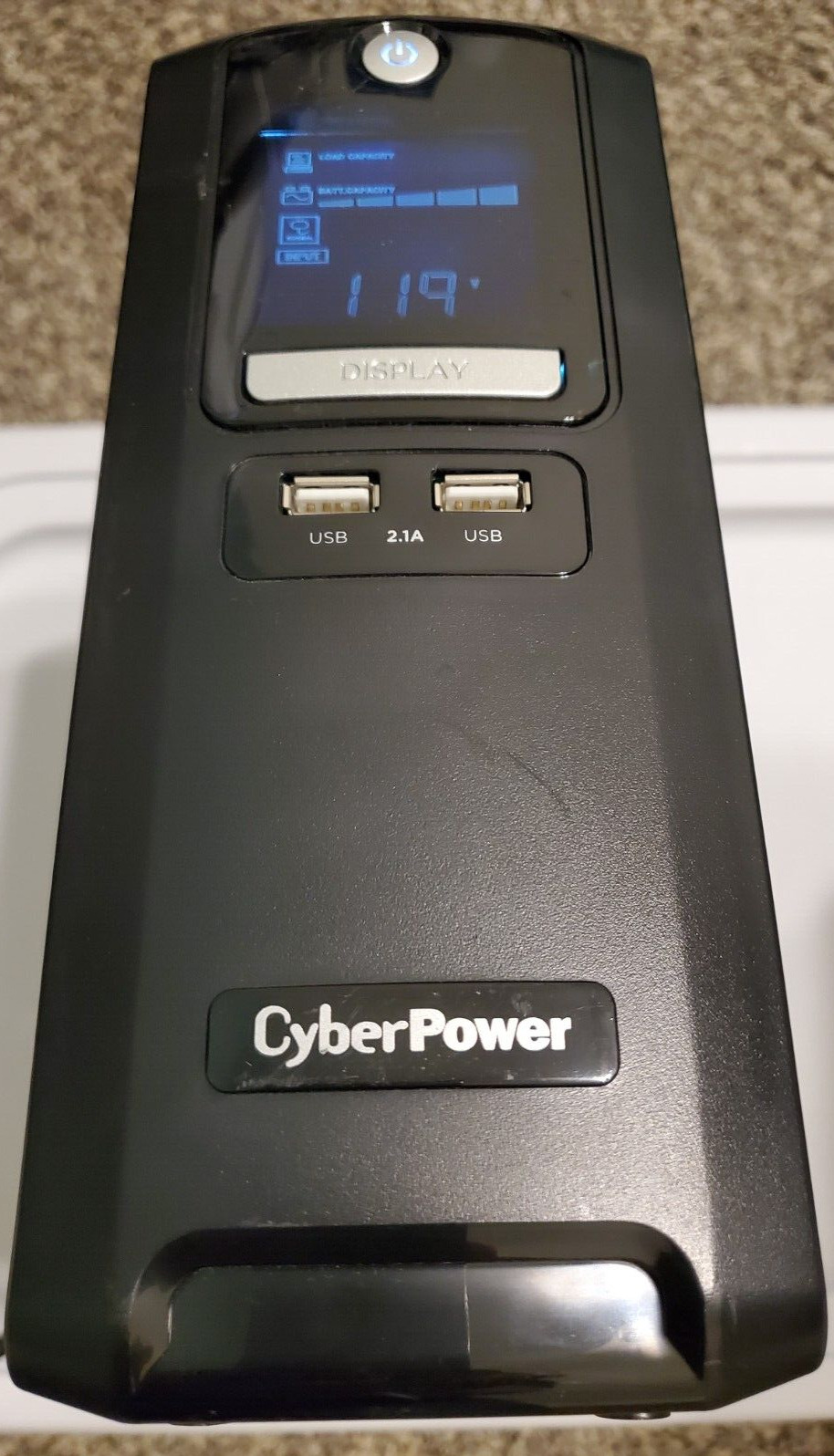 CyberPower CST135XLU 1350VA 810W AVR LCD USB 2.0 UPS - NO BATTERIES