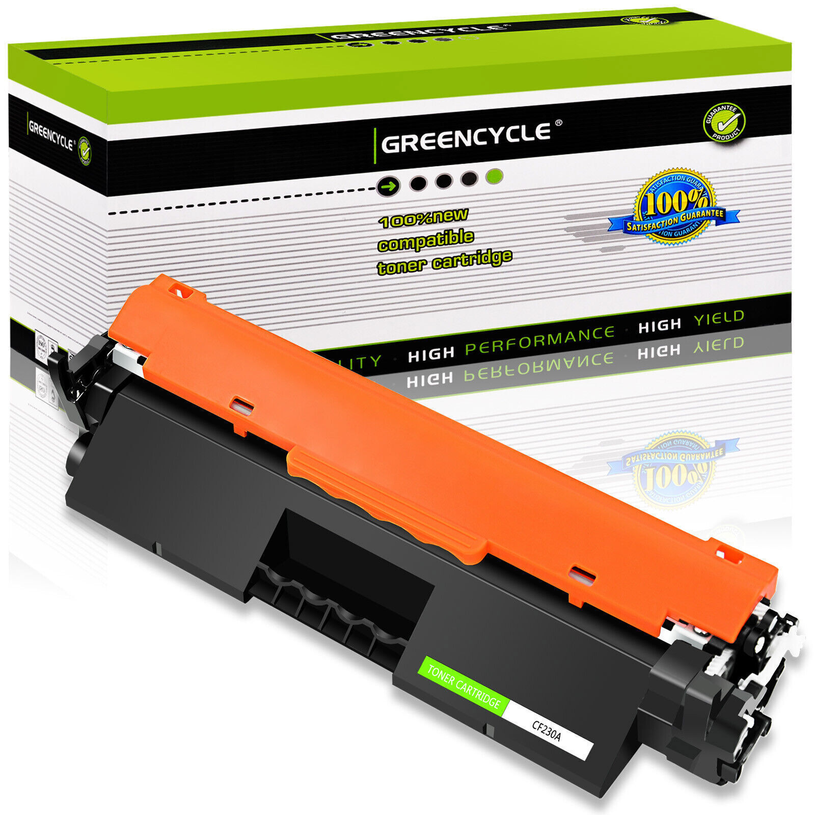 1PK CF230A 30A greencycle Compatible Toner Cartridge for HP M203d M203dn M203dw