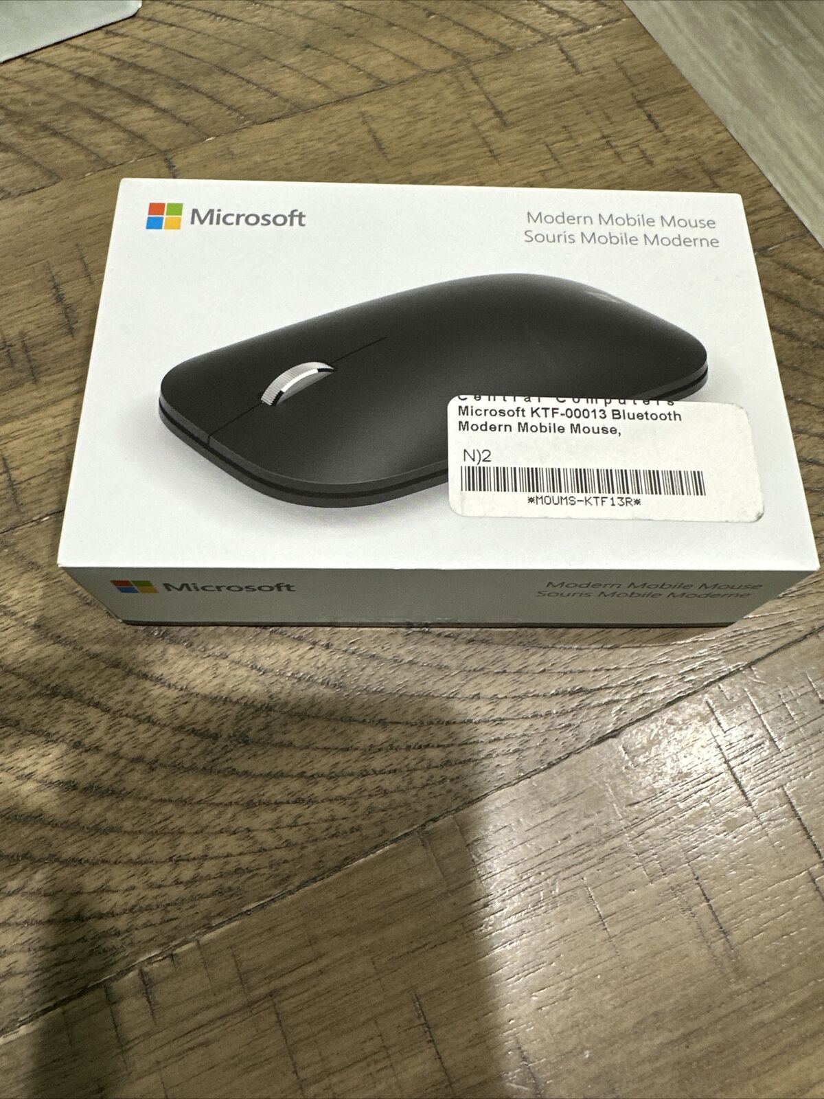 Microsoft Modern Mobile BT Mouse - Black (KTF-00013) Brand New