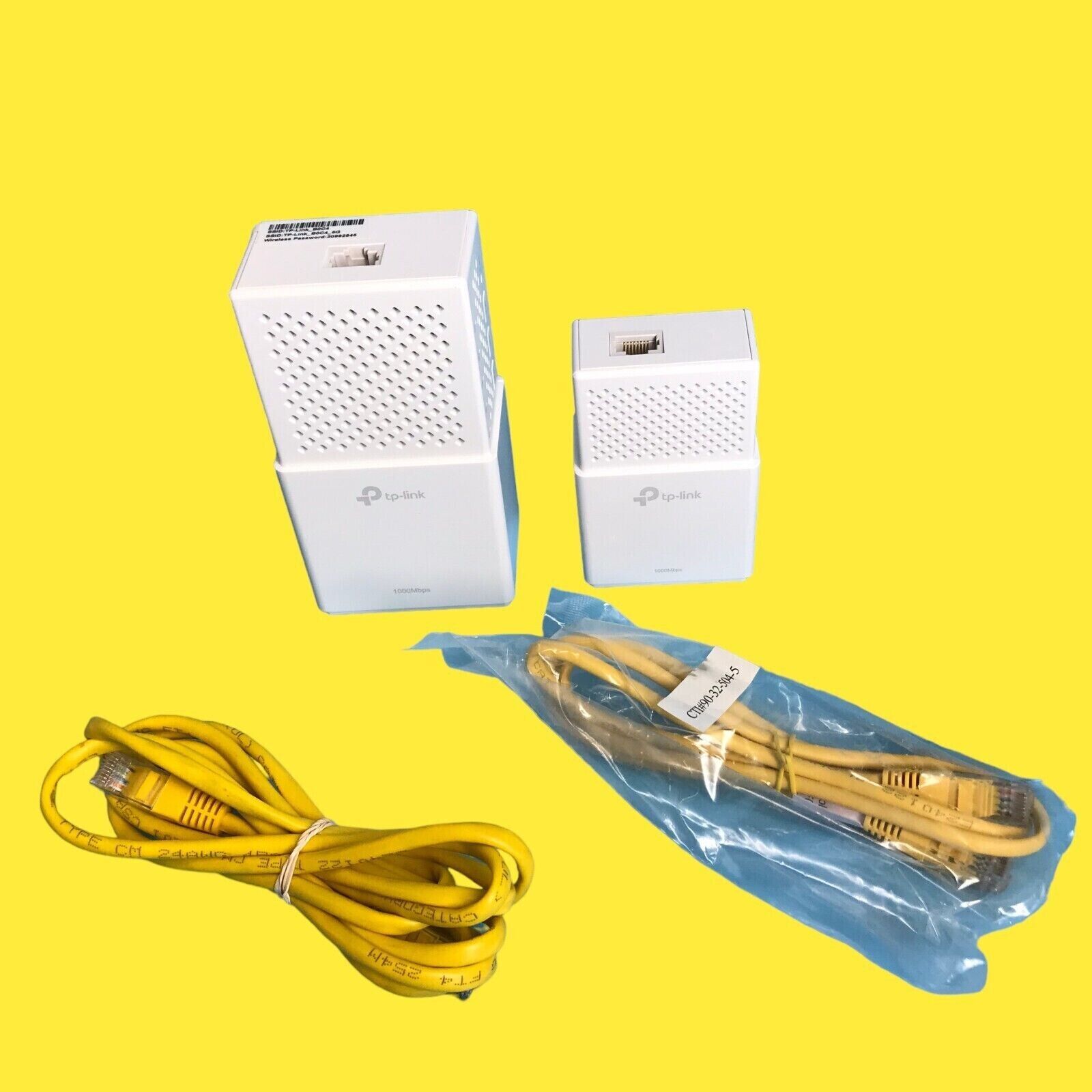 TP-LINK TL-WPA7510 TL-PA7010 AV1000 Gigabit Powerline Wi-Fi Kit #1616 z63b561