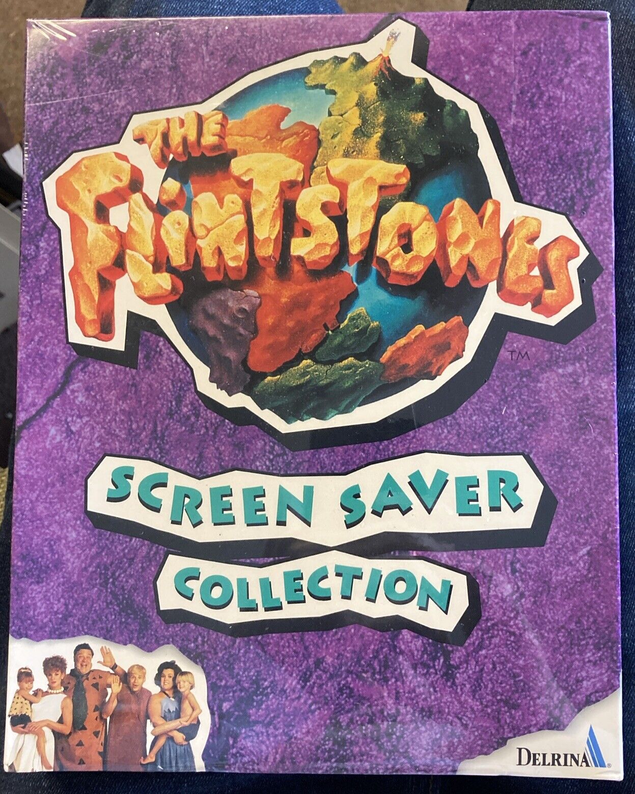 Vintage 1994 TheFlintstones Screen Saver Collection  New & Sealed Floppy
